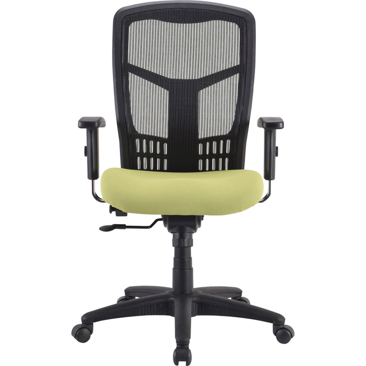 Image of Lorell 86215 Premium Molded Tractor Seat For Ergomesh Frame, Green, Fabric, 1 Each