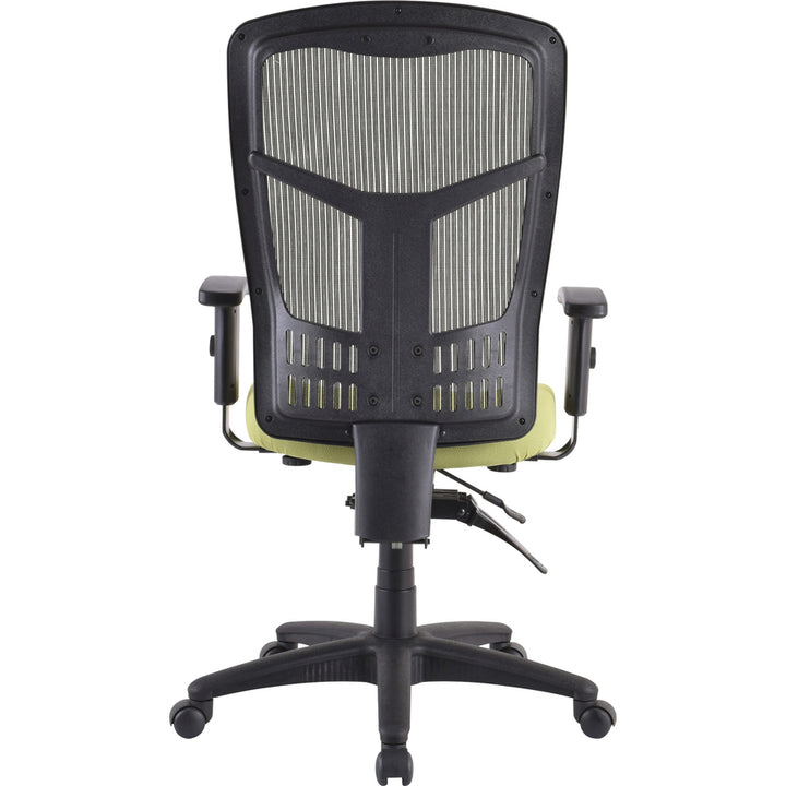 Image of Lorell 86215 Premium Molded Tractor Seat For Ergomesh Frame, Green, Fabric, 1 Each