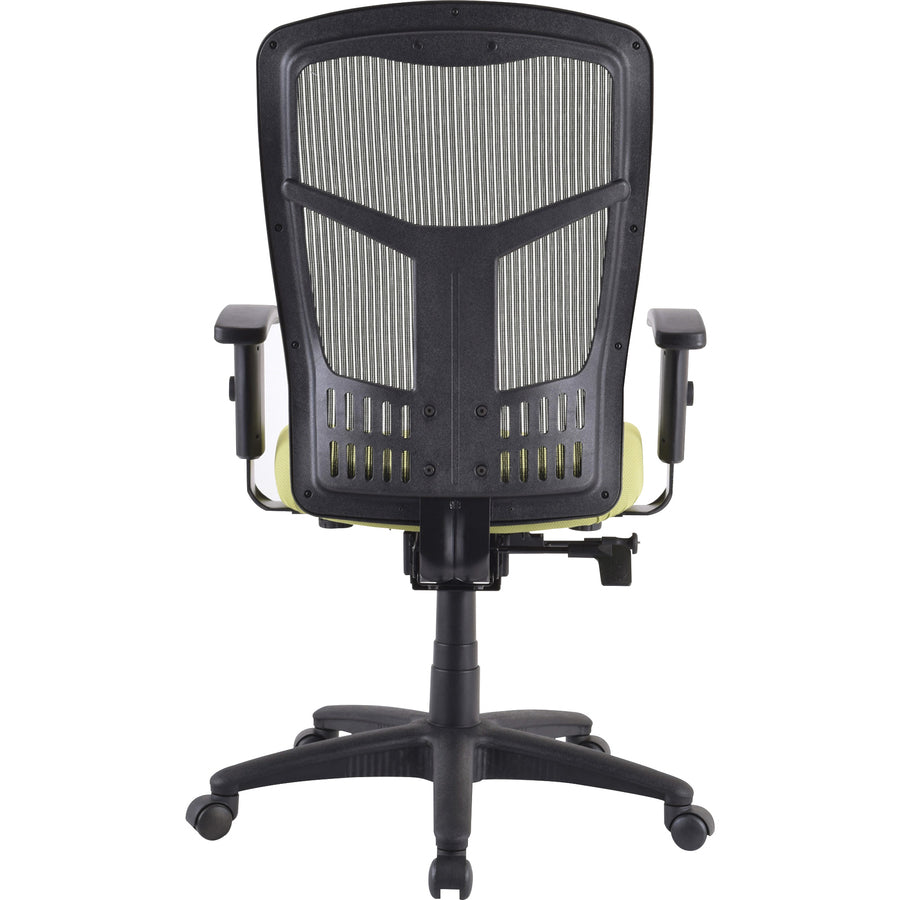 Image of Lorell 86215 Premium Molded Tractor Seat For Ergomesh Frame, Green, Fabric, 1 Each
