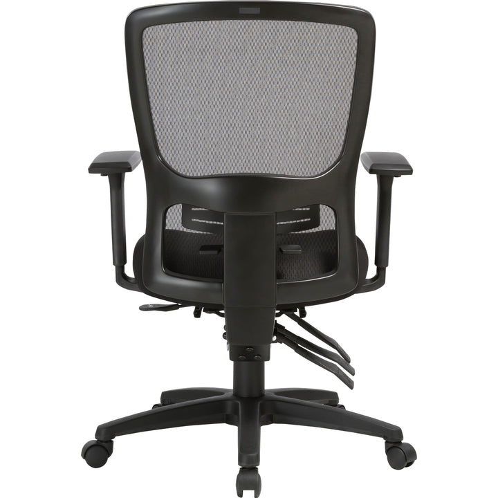 Image of Lorell Chair, High-Back, 28-1/2"Wx28-1/2"Lx45"H, Black