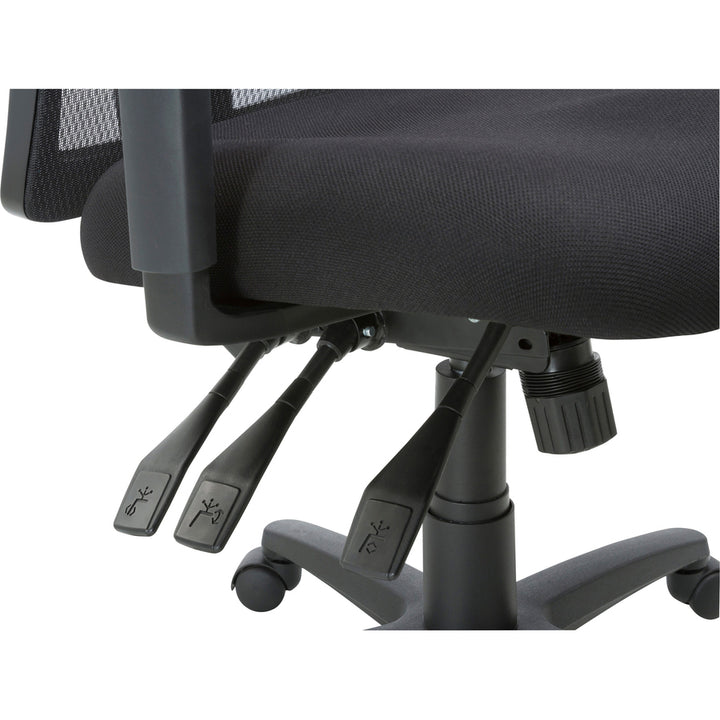 Image of Lorell Chair, High-Back, 28-1/2"Wx28-1/2"Lx45"H, Black