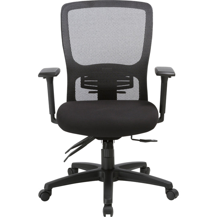 Image of Lorell Chair, High-Back, 28-1/2"Wx28-1/2"Lx45"H, Black