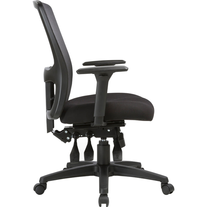 Image of Lorell Chair, High-Back, 28-1/2"Wx28-1/2"Lx45"H, Black