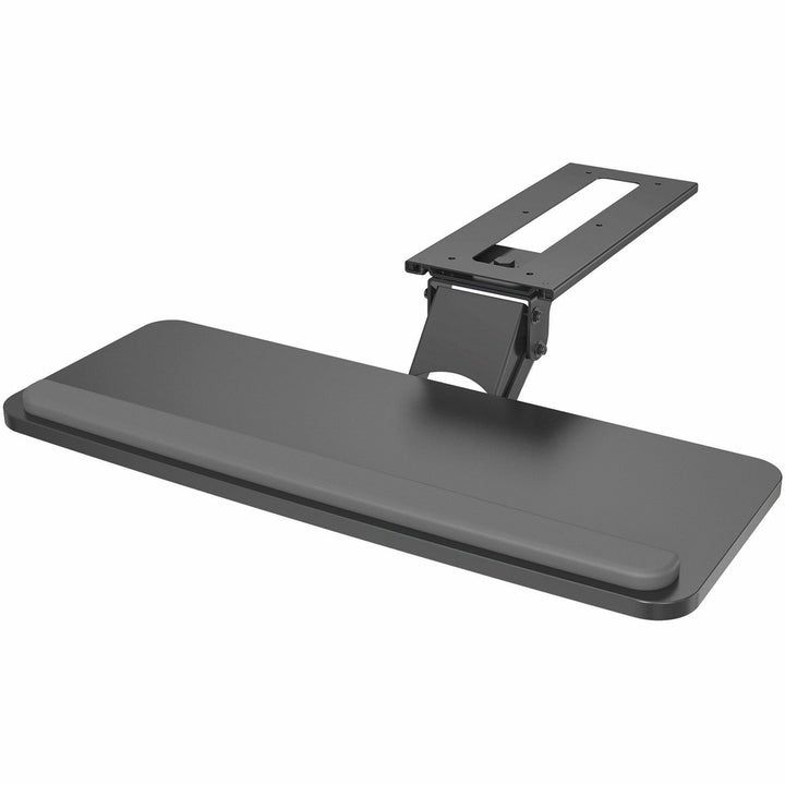 Image of Lorell Keyboard Tray, Mountable, 10-9/10"Wx28-1/2"Lx5"H, Black