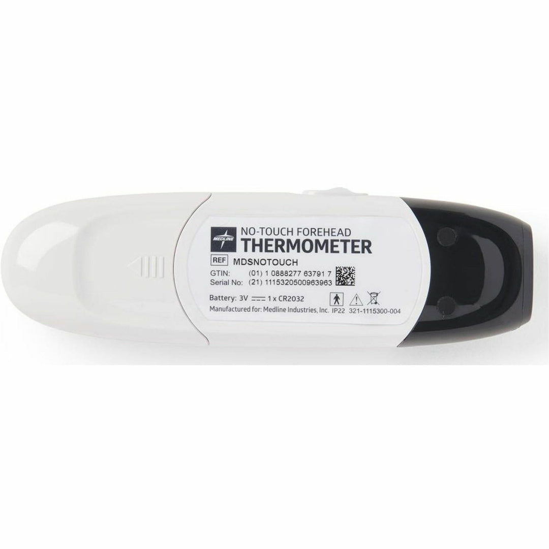 Image of Medline Forehead Thermometer, No Touch, 3-3/10"Wx7-1/4"Lx1-2/5"H, WE