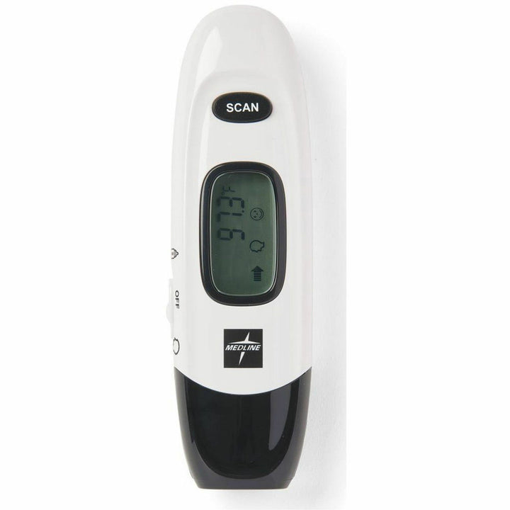 Image of Medline Forehead Thermometer, No Touch, 3-3/10"Wx7-1/4"Lx1-2/5"H, WE