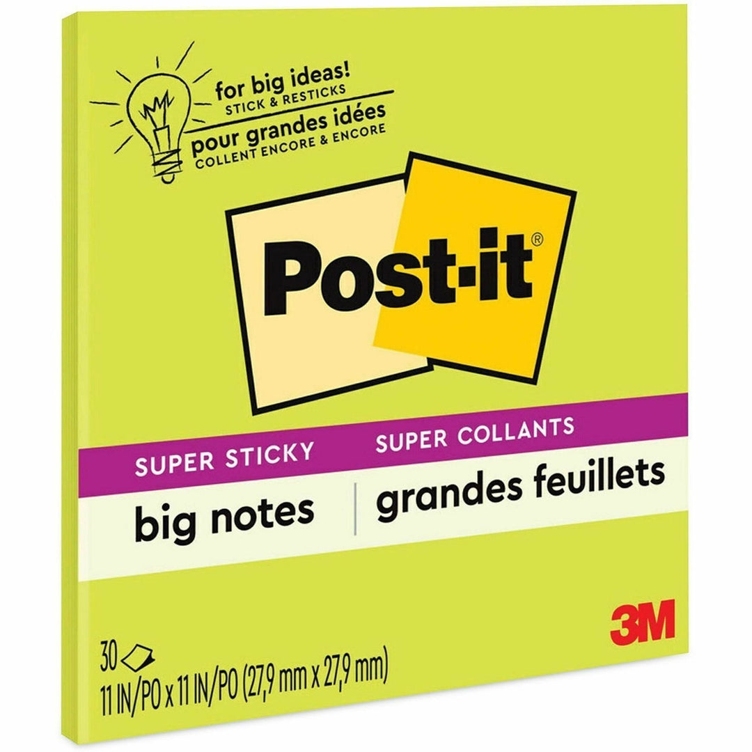 Image of Post-it® BN11G Super Sticky Big Notes