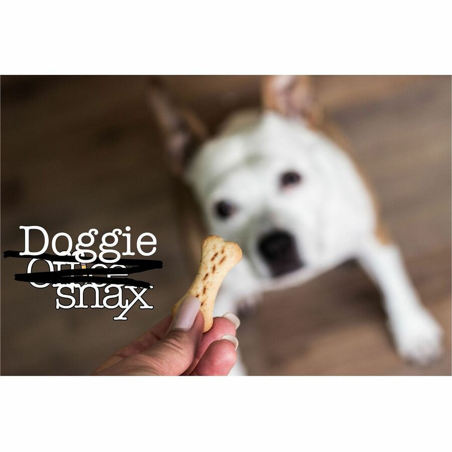 Image of Office Snax 00612 Doggie Treats Bulk Box, For Dog, 4 lb, 1 Bag