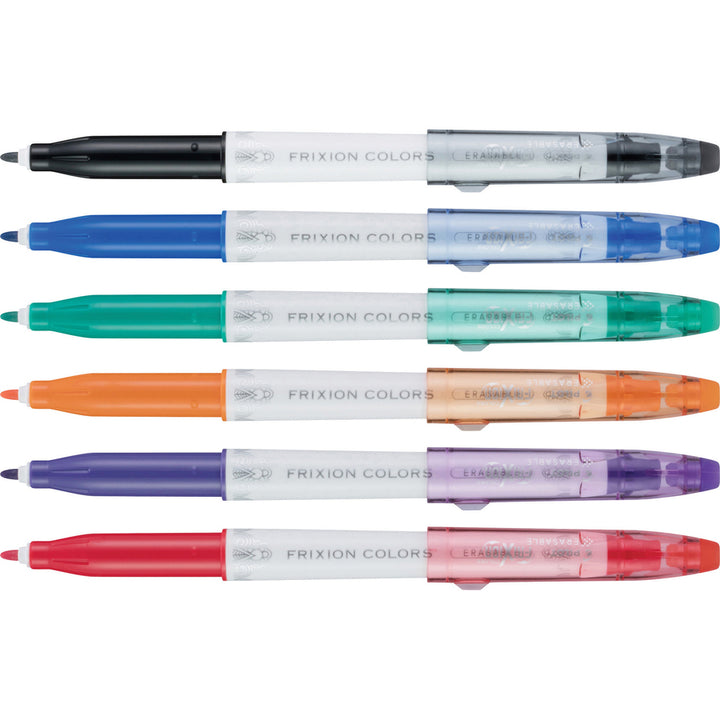 Image of Pilot® Marker, Erasable, 5-1/4"Wx1/2"Lx7-3/5"H, 6/PK, Assorted