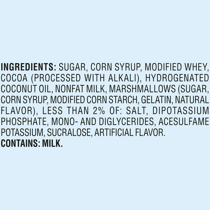 Image of Swiss Miss® 47492 Milk Chocolate Hot Cocoa Mix, Powder, 0.73 oz, Marshmallow, 50 / Box