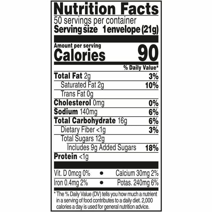 Image of Swiss Miss® 47492 Milk Chocolate Hot Cocoa Mix, Powder, 0.73 oz, Marshmallow, 50 / Box