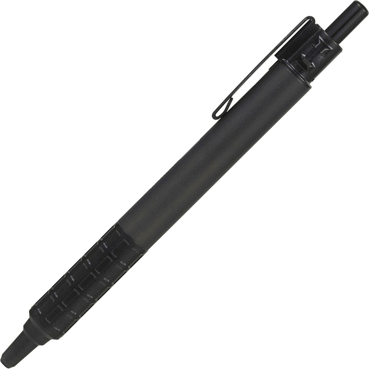 Image of Zebra® X-701 Ballpoint Pen, Retractable, Fine 0.7 Mm, Black Ink, Black Barrel