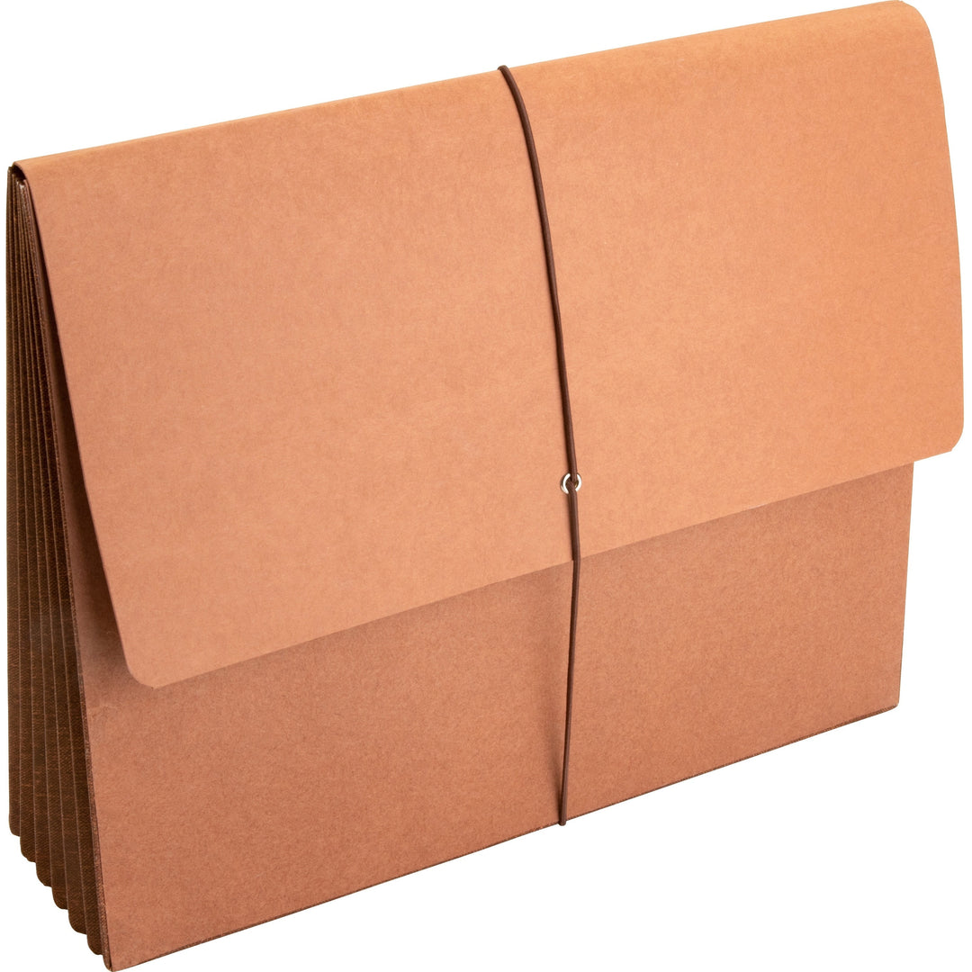 Image of Business Source Accordion Wallets, Ltr, 5-1/4" Exp, 12-3/8"x10", 10/BX, BN
