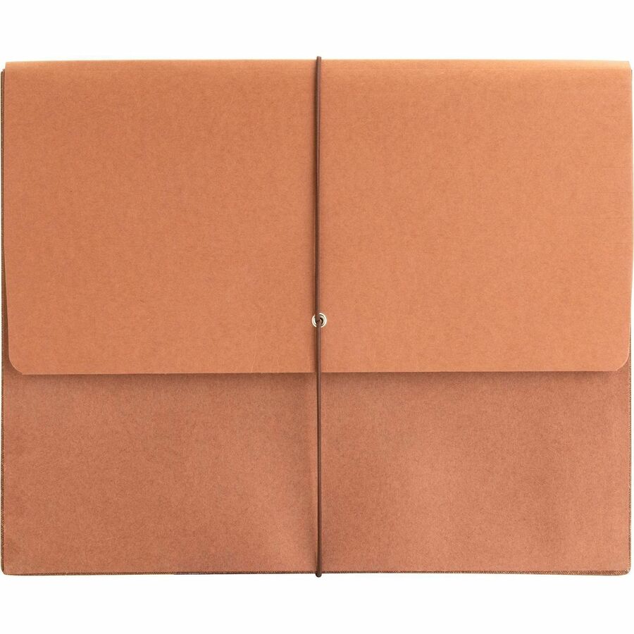 Image of Business Source Accordion Wallets, Ltr, 5-1/4" Exp, 12-3/8"x10", 10/BX, BN