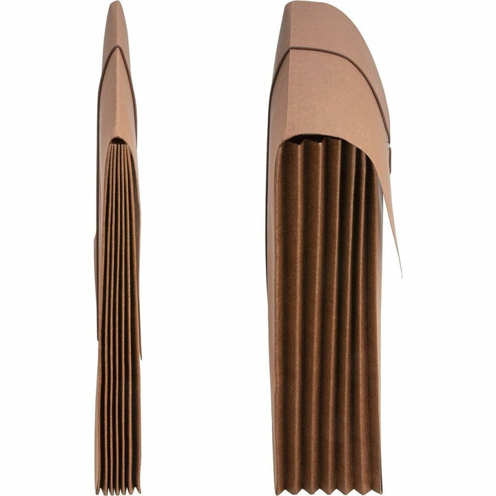 Image of Business Source Accordion Wallets, Lgl, 5-1/4" Exp, 12-3/8"x10", 10/BX, BN