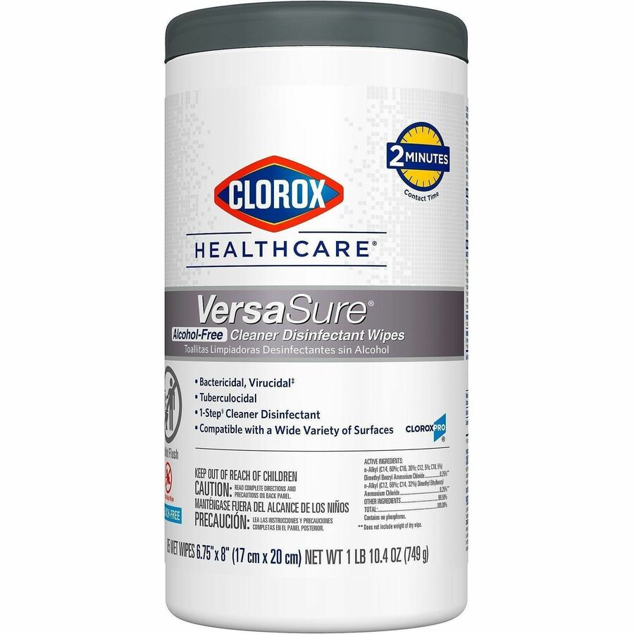 Image of Clorox Healthcare 31757 VersaSure Cleaner Disinfectant Wipes