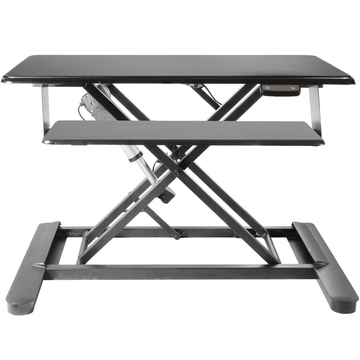 Image of Kantek Desk Riser, Electric, Sit-Stand, 35"x26"x6-3/10"-23-2/5",BK