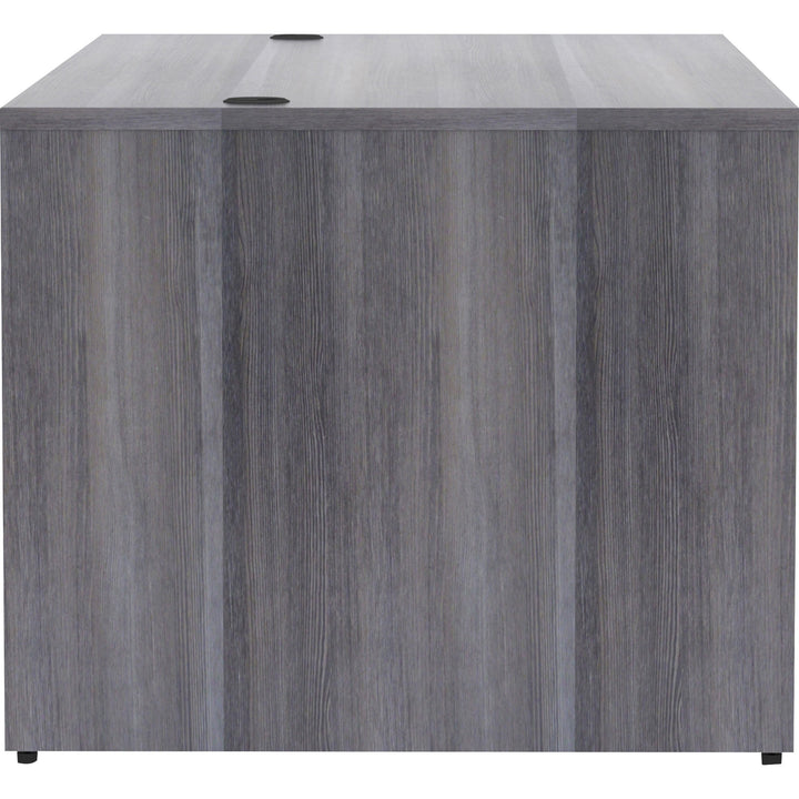 Image of Lorell Desk Shell, Rectangular, 72"x36"x29-1/2", Weathered Charcoal