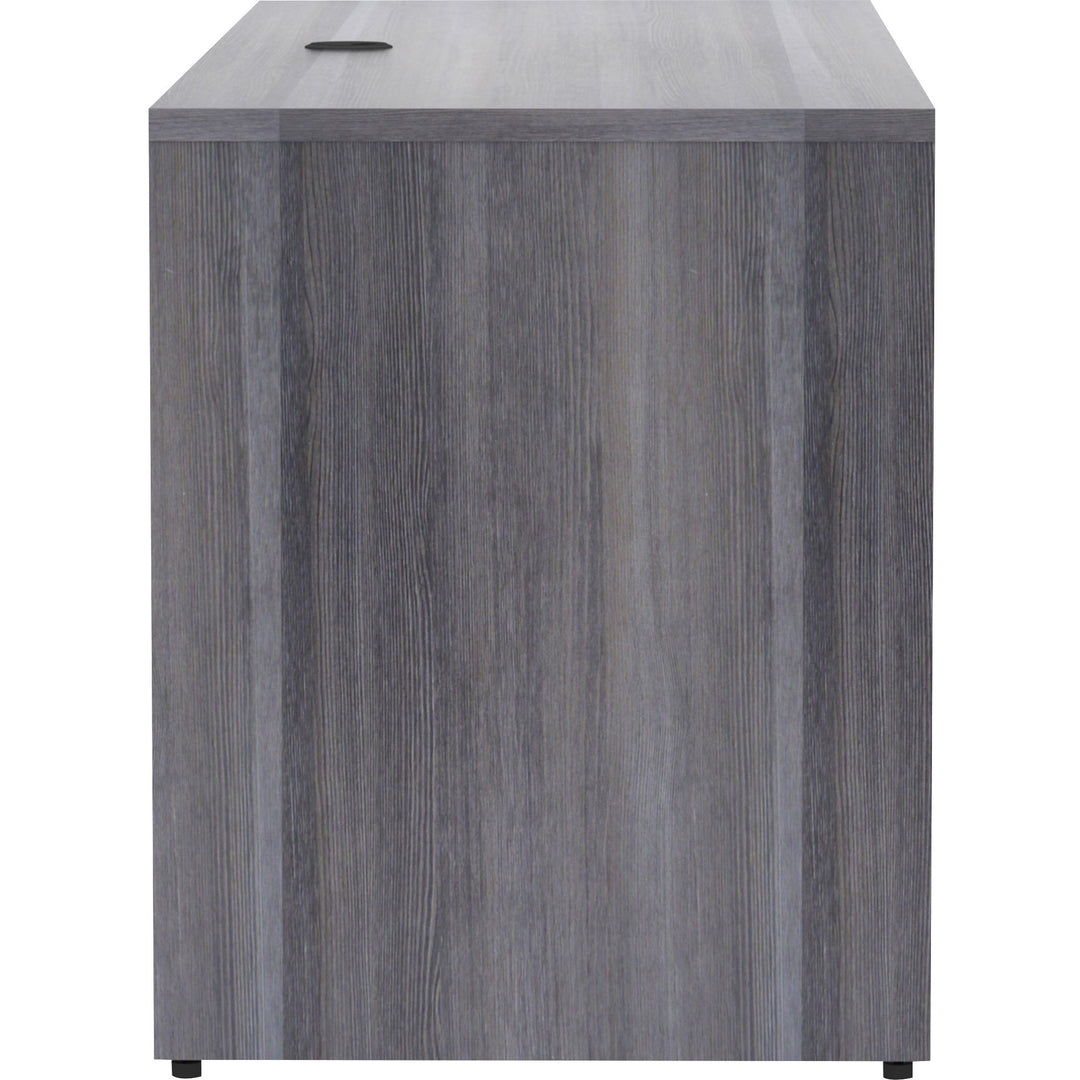 Image of Lorell Credenza Shell, 72"x24"x29-1/2", Weathered Charcoal