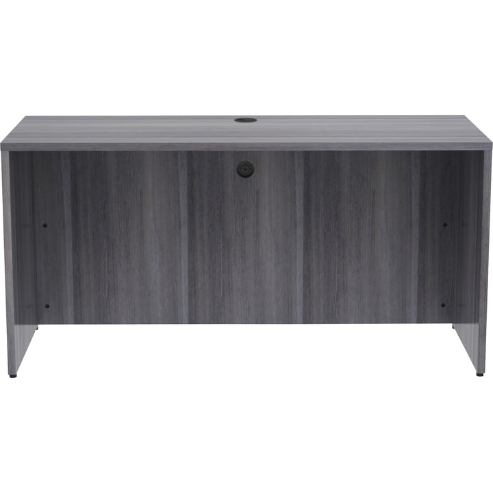 Image of Lorell Credenza Shell, 60"x24"x29-1/2", Weathered Charcoal