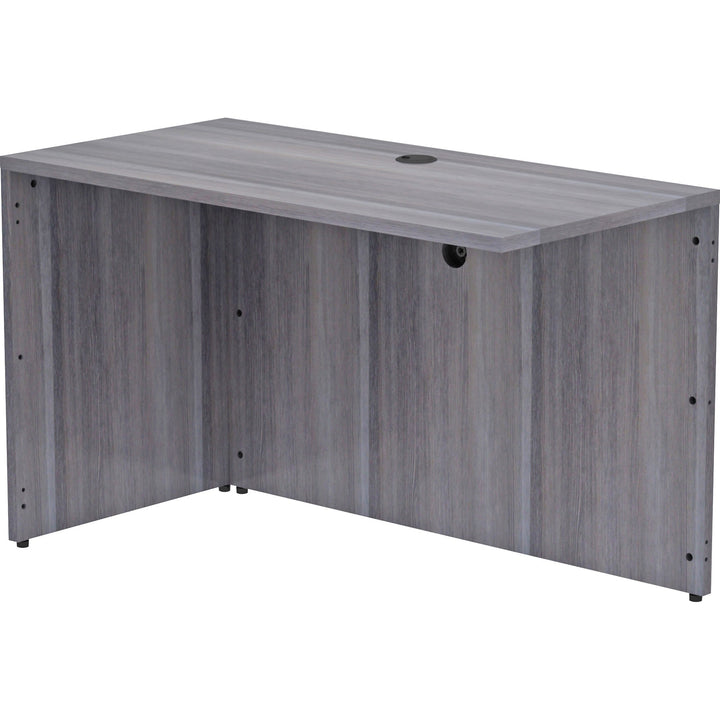 Image of Lorell Return Shell, 48"x24"x29-1/2", Weathered Charcoal