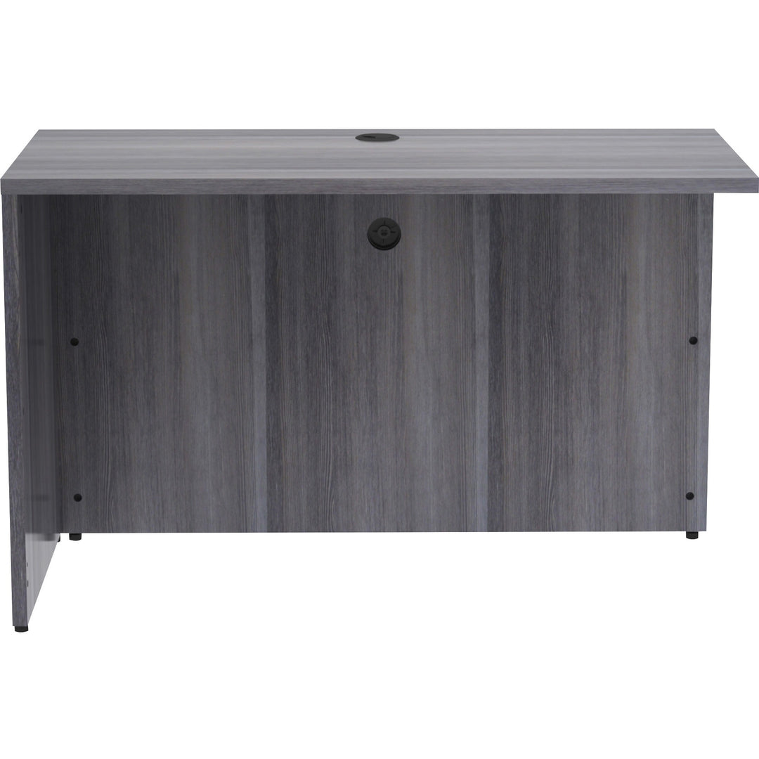 Image of Lorell Return Shell, 48"x24"x29-1/2", Weathered Charcoal