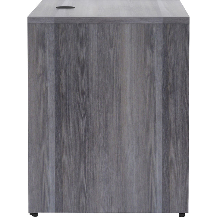 Image of Lorell Return Shell, 48"x24"x29-1/2", Weathered Charcoal