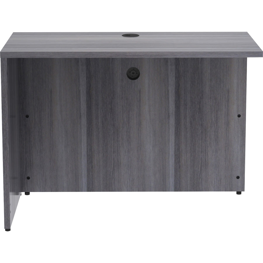 Image of Lorell Return Shell, 42"x24"x29-1/2", Weathered Charcoal