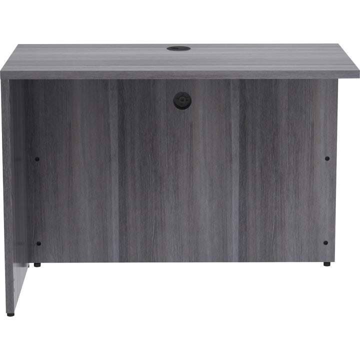 Image of Lorell Return Shell, 42"x24"x29-1/2", Weathered Charcoal