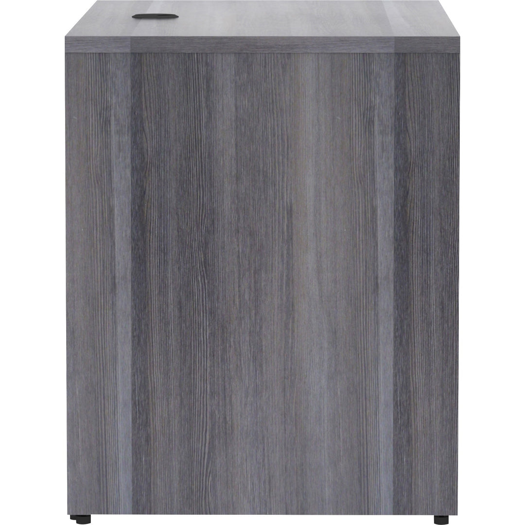 Image of Lorell Return Shell, 42"x24"x29-1/2", Weathered Charcoal