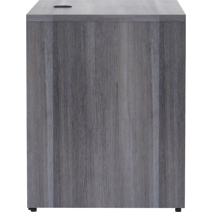 Image of Lorell Return Shell, 42"x24"x29-1/2", Weathered Charcoal