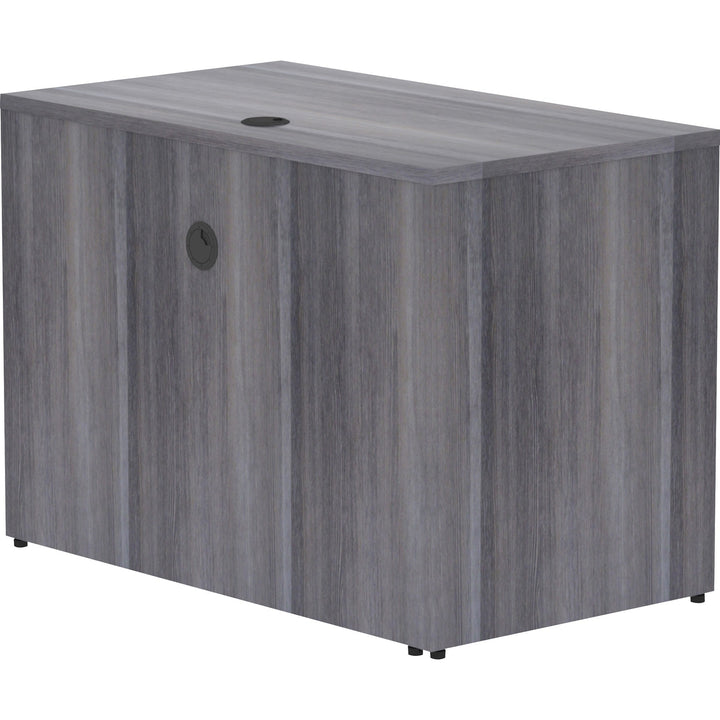 Image of Lorell Return Shell, 42"x24"x29-1/2", Weathered Charcoal