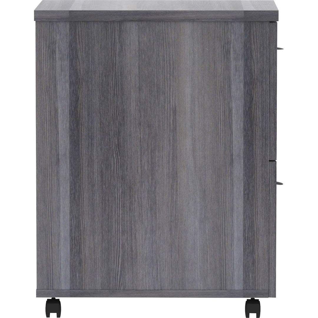 Image of Lorell Pedestal,Mobile,F/F,16"x22"x28-1/4",Weathered Charcoal