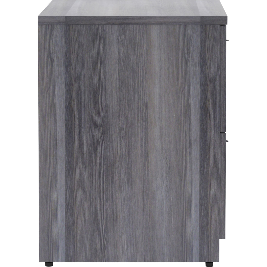 Image of Lorell Lateral File, Anti-tip, 35"x22"x29-1/2", Weathered Charcoal