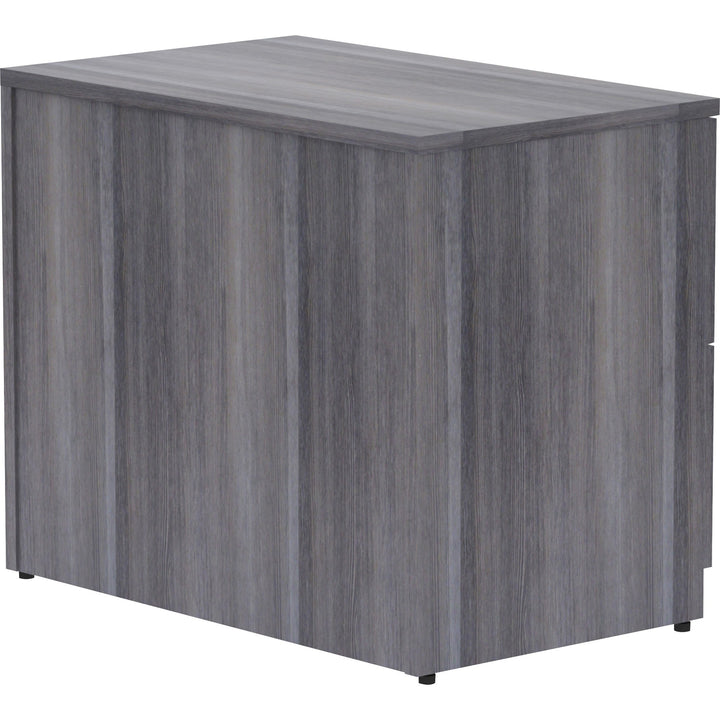 Image of Lorell Lateral File, Anti-tip, 35"x22"x29-1/2", Weathered Charcoal