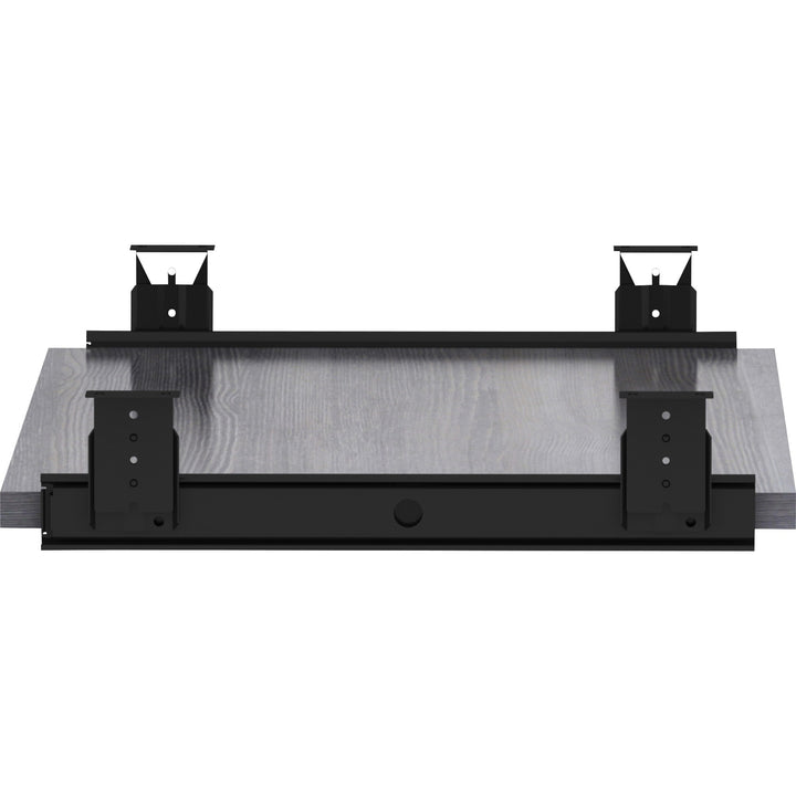 Image of Lorell Keyboard Tray, 26"x15-3/8"x3/4", Weathered Charcoal