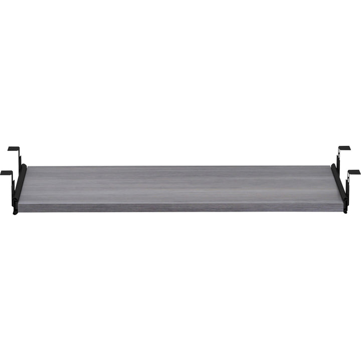Image of Lorell Keyboard Tray, 26"x15-3/8"x3/4", Weathered Charcoal