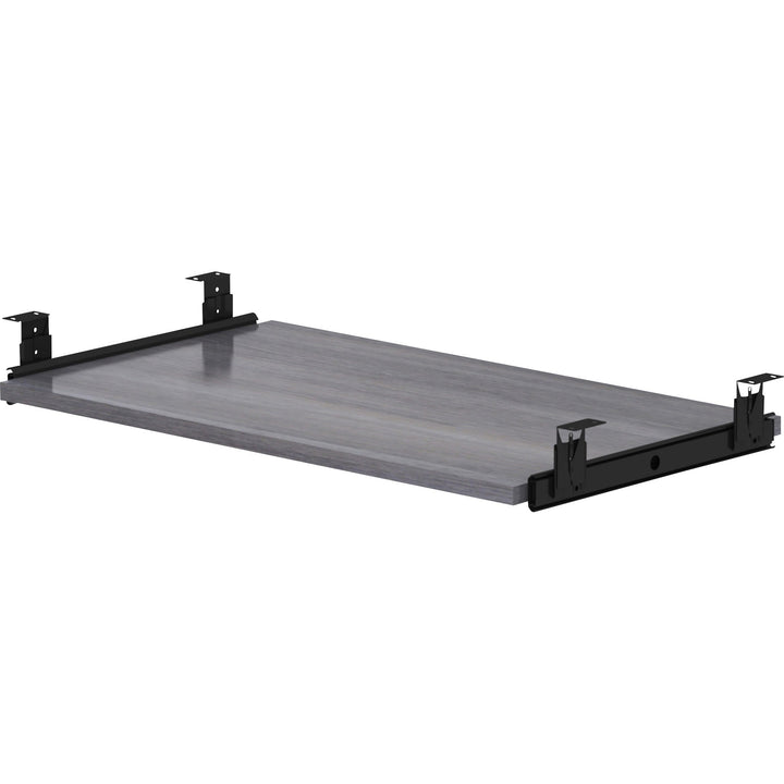 Image of Lorell Keyboard Tray, 26"x15-3/8"x3/4", Weathered Charcoal