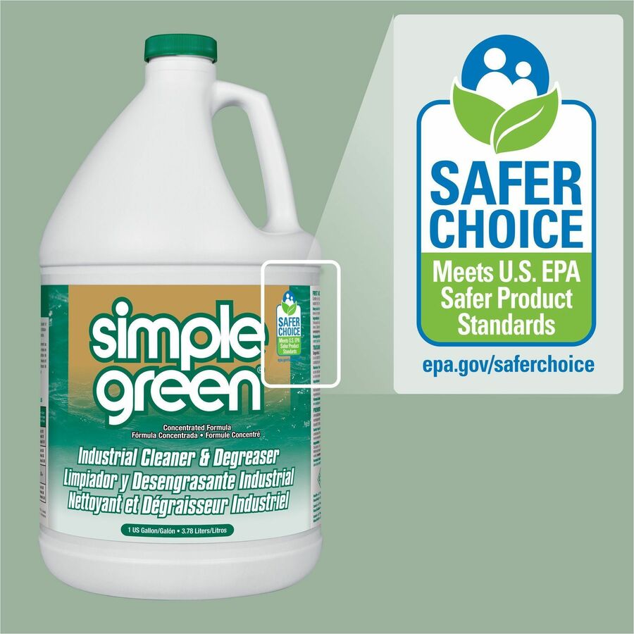 Image of Simple Green® Degreaser Cleaner, Deodorizer, 1 Gal Refill Bottle, 168/PL