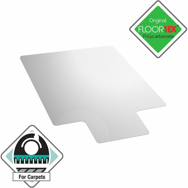Image of Floortex® Chairmat,Polycarbonate,f/Hard Floors,35"x47",CL