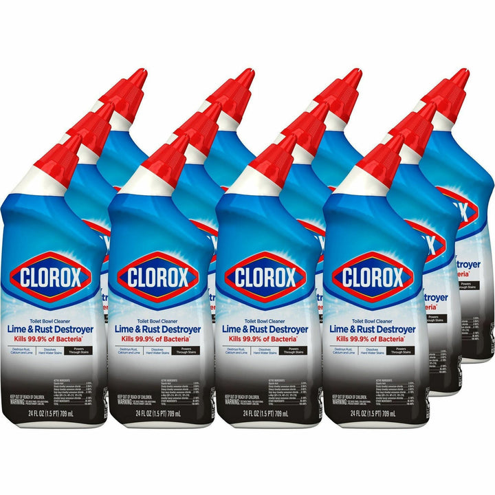 Image of Clorox® Toilet Bowl Cleaner/Stain Remover,Angle Neck,24oz,720/PL,CL