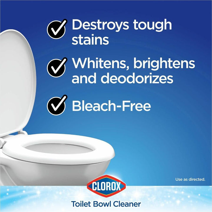 Image of Clorox® Toilet Bowl Cleaner/Stain Remover,Angle Neck,24oz,720/PL,CL