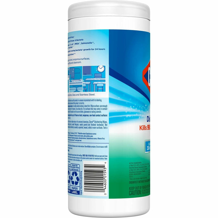 Image of Clorox® Disinfecting Wipes,Fresh Scent,35 Wipes/Canister,840/PL,WE
