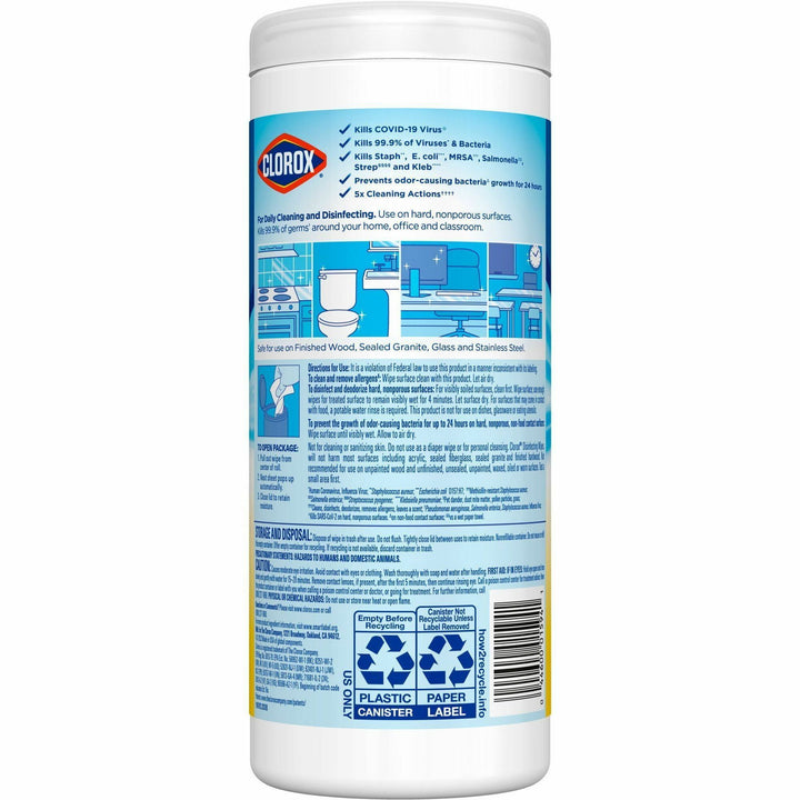 Image of Clorox® Disinfecting Wipes, Citrus Blend, 35 Wipes/Can,840/PL, WE