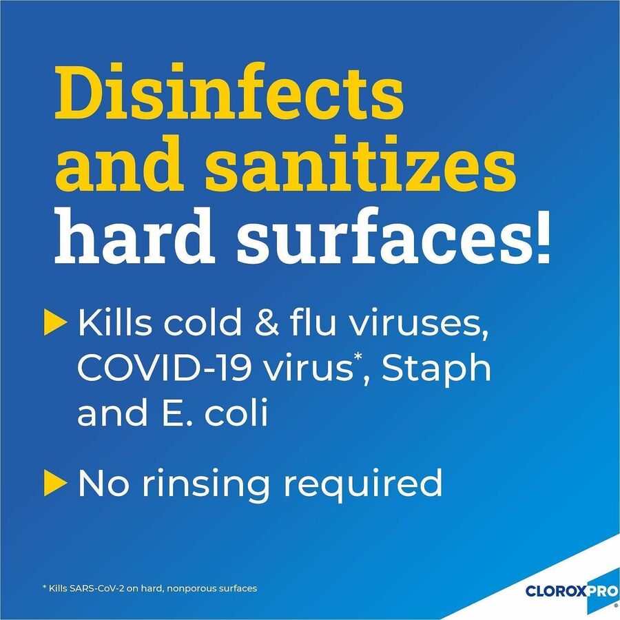 Image of Clorox® Sanitizing/CleanerSpray,f/HardSurfaces,32oz, 12/CT,18CT/BD