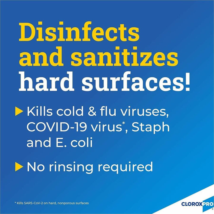Image of Clorox® Sanitizing/Cleaner Spray, f/Hard Surfaces, 32oz, 432/PL