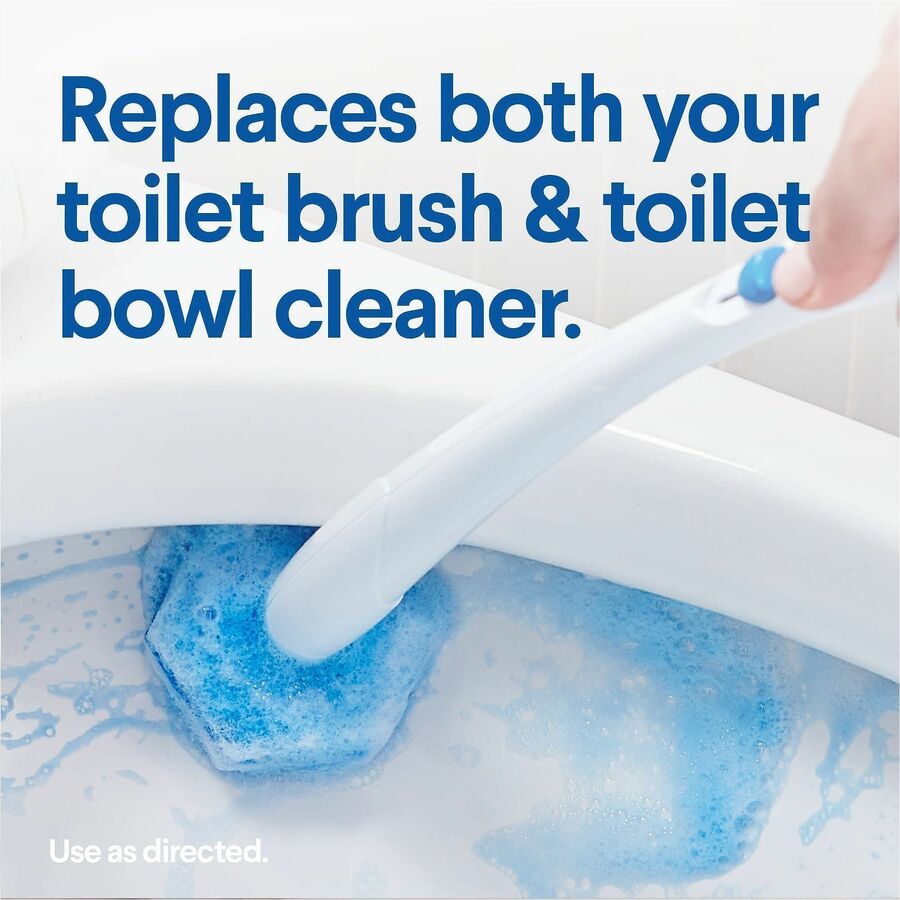 Image of Clorox® ToiletWandStarterKit,6 DisposableHeads,6KT/CT,18CT/BD,BE/WE