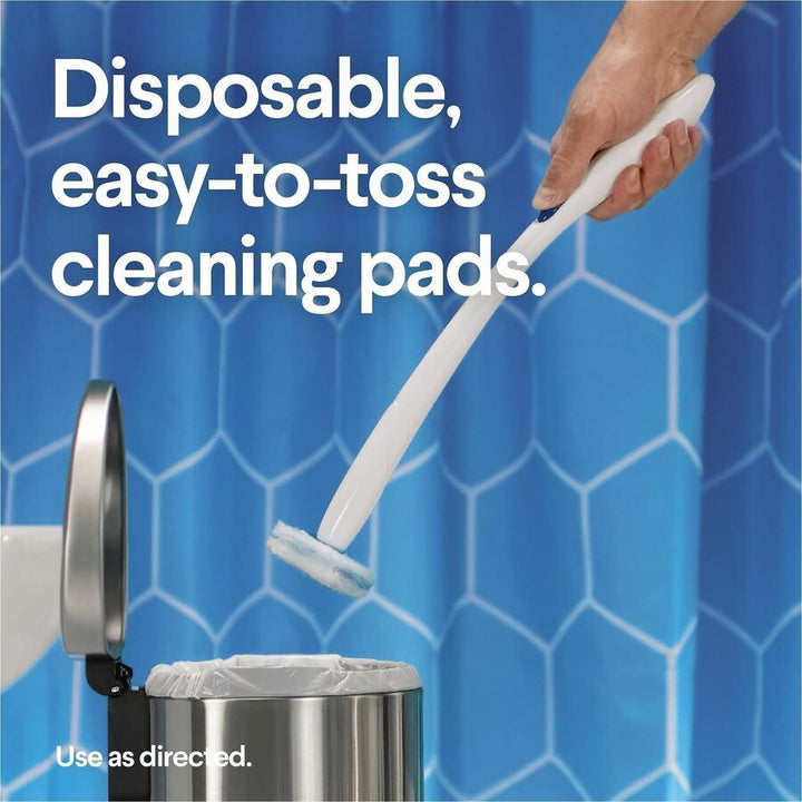 Image of Clorox® ToiletWandStarterKit,6 DisposableHeads,6KT/CT,18CT/BD,BE/WE
