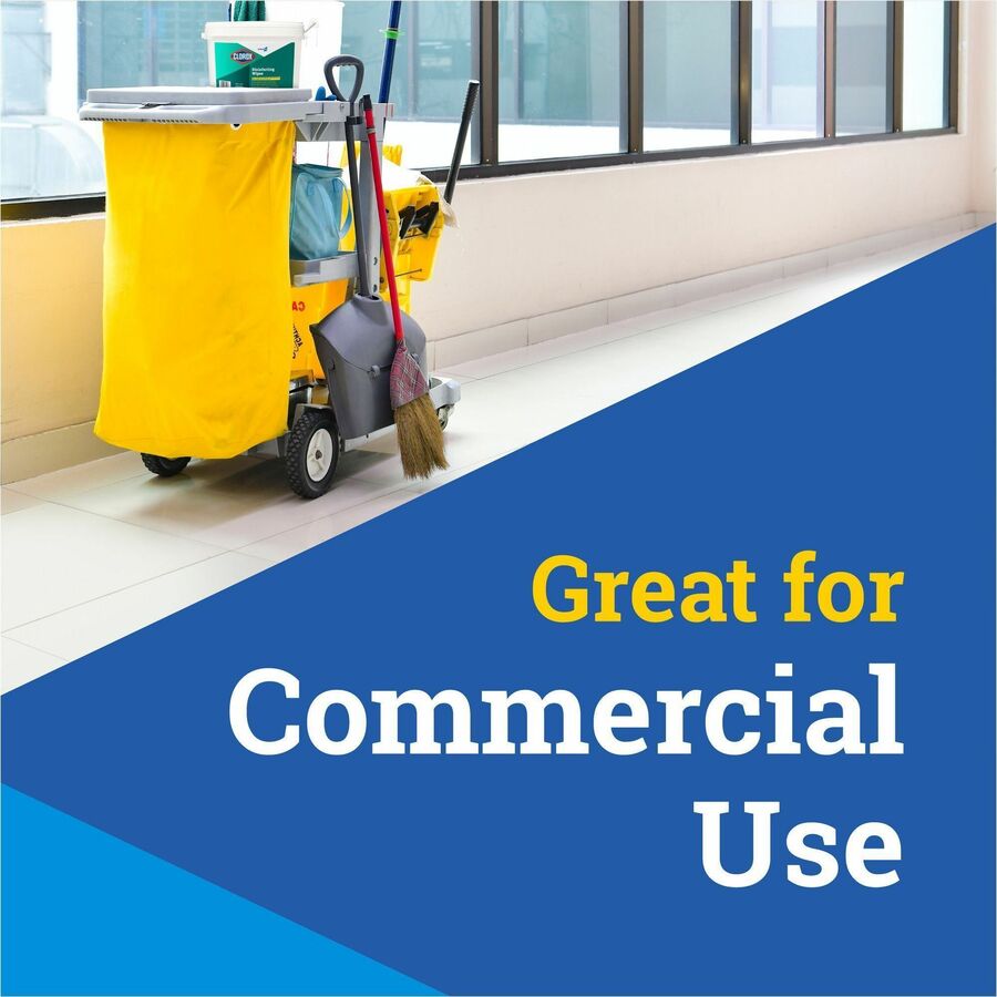 Image of Clorox® DisinfectingWipes,LemonScent,75/Canister,6 EA/CT,40CT/BD, WE