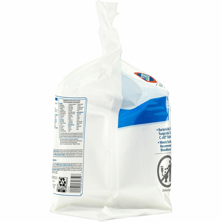 Image of Clorox® Germicidal Wipes, w/Bleach, 110/PK, 2PK/CT,50CT/BD, WE